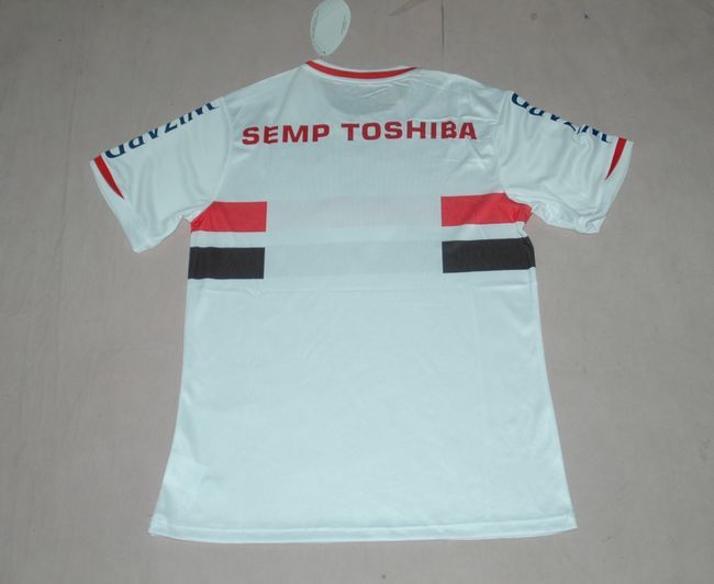 Sao Paulo 14/15 White Home Soccer Jersey - Click Image to Close